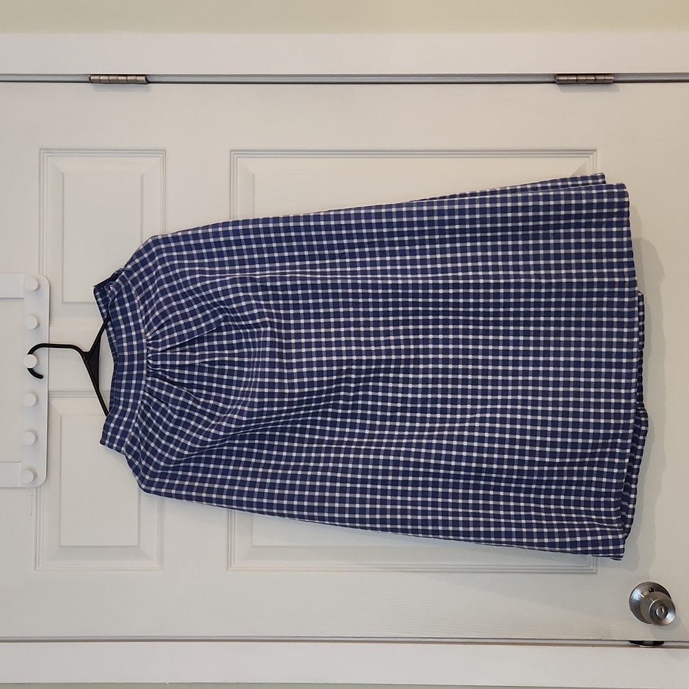 Wray * Saturday Skirt Weekend Plaid * Blue/White * XS